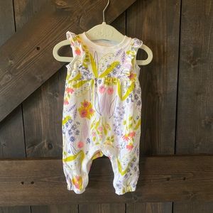 Newborn floral romper Cat & Jack